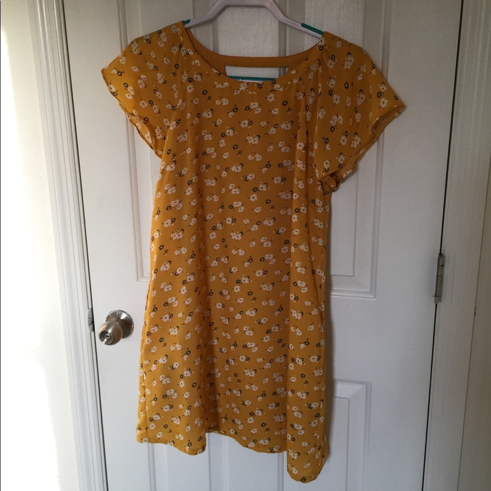 A&F Yellow Dress